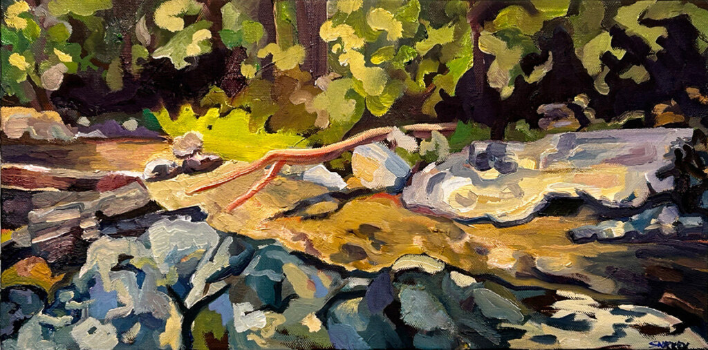 Freshwater #1 painting